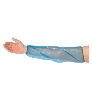 Disposable arm sleeve Cerva ALWAR, blue, 100 pcs/pack