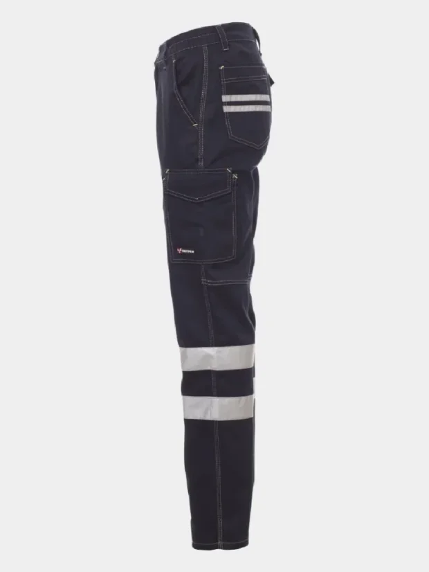 Bavlnené montérky Payper Worker Reflex, navy