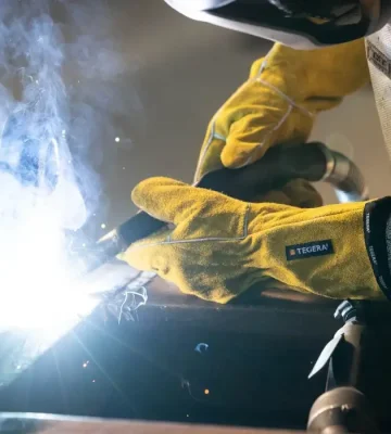 Welding work gloves Tegera 19