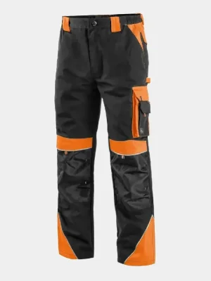 Montérky do pása CXS Sirius Brighton, čierno-oranžové