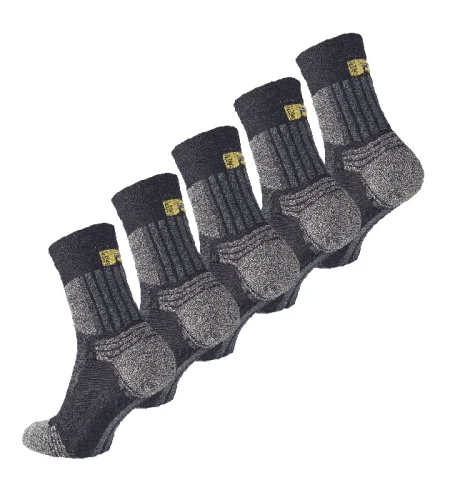 Socks Panda DABIH, set 5 pcs, black