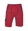 Work shorts Cerva Max Neo, 100% cotton, red