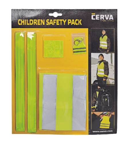 Children's hi-vis set Cerva NARDA, yellow