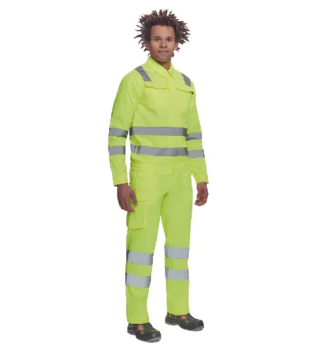 Hi-vis pilot jacket Cerva Malaga, yellow