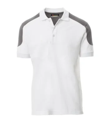 Men's polo shirt Payper Company, short sleeve, white