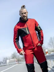 Montérková blúza Ardon 4Xstretch®, červená