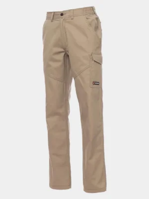 Cotton trousers Payper Worker, khaki