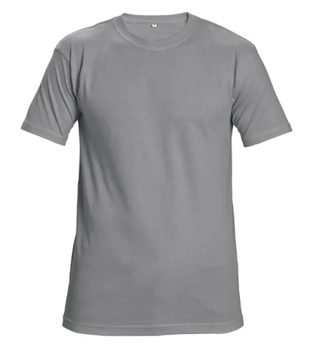 T-shirt Cerva TEESTA, short sleeve, 100% cotton, gray - Size: L