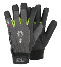 Zimné protiporézne kožené pracovné rukavice Tegera 577
