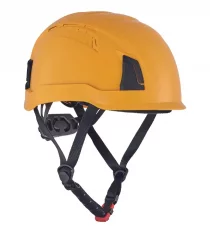 Pracovná prilba Alpinworker Pro, koliesko, neventilovaná, žltá