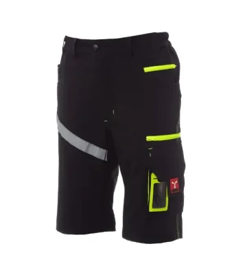 Stretch work shorts Payper Technik Next 4W, black