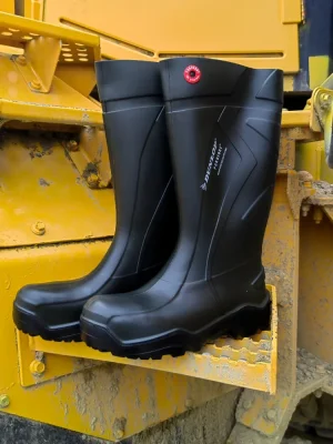 Gumáky DUNLOP Purofort+, O4, bez špice, zelené
