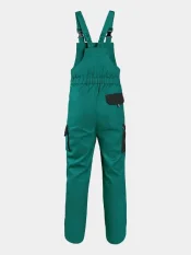 Latzhose CXS Luxy Robin, 100% Baumwolle, grün