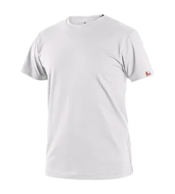 T-shirt CXS NOLAN, short sleeve, white