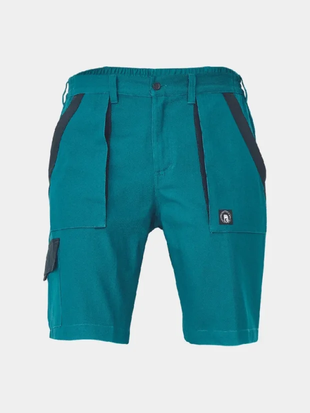 Arbeits-Shorts Cerva Max Neo, 100% Baumwolle, petrol