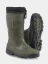 Insulated rubber boots HAPPY JOB TEFAL, green