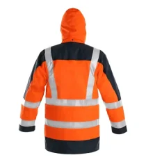 Reflexná bunda CXS London, 5v1, oranžová