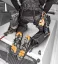 Pracovná členková obuv Uvex 2, S3 SRC, čierno-oranžová