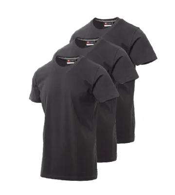 Payper Sunset set of 3 T-shirts, black