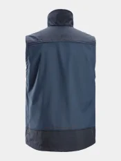 Softshellová vesta Snickers 4506 AllroundWork, navy