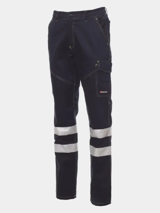 Bavlnené montérky Payper Worker Reflex, navy