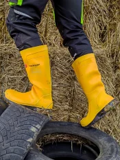 Dunlop boots Purofort FieldPRO S5 CI SRC, yellow