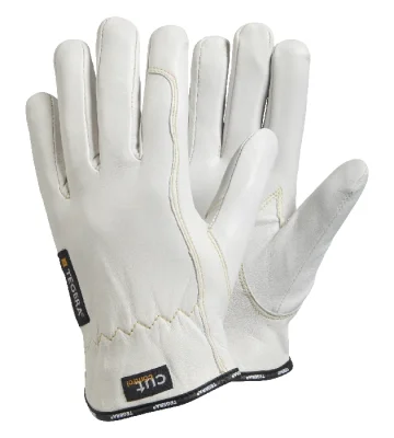 Full-leather anti-cut work gloves Tegera 255