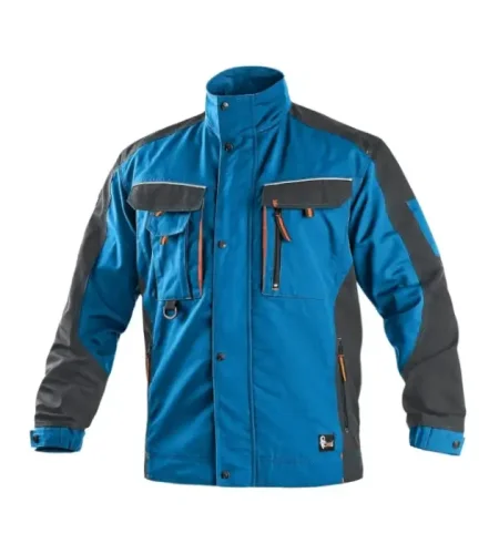 Work jacket CXS Sirius Lucius, blue