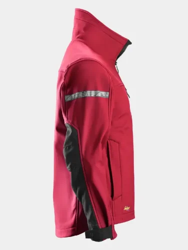 Softshell Jacket Snickers AllroundWork 1200, red