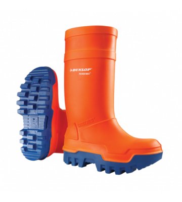 Dunlop boots Purofort Thermo+ S5 CI SRC, orange