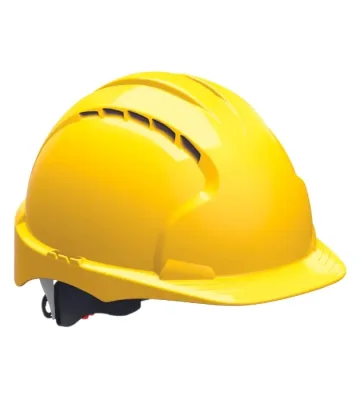 Safety helmet JSP EVO 3, wheel, ventilated, yellow