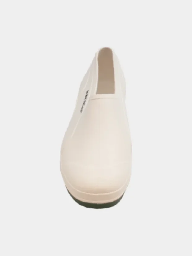 Dunlop Bicolour , gumové poltopánky, biele