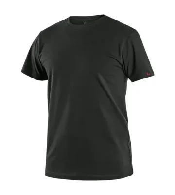 T-shirt CXS NOLAN, short sleeve, black