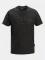Snickers 3D Logo T-Shirt mit Kurzarm, schwarz