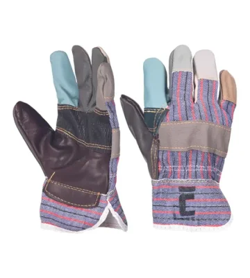 Leather work gloves Cerva ROBIN, cowhide leather