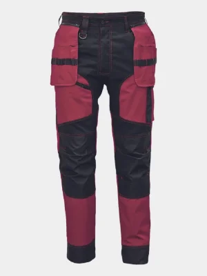 Work trousers Cerva Keilor, red