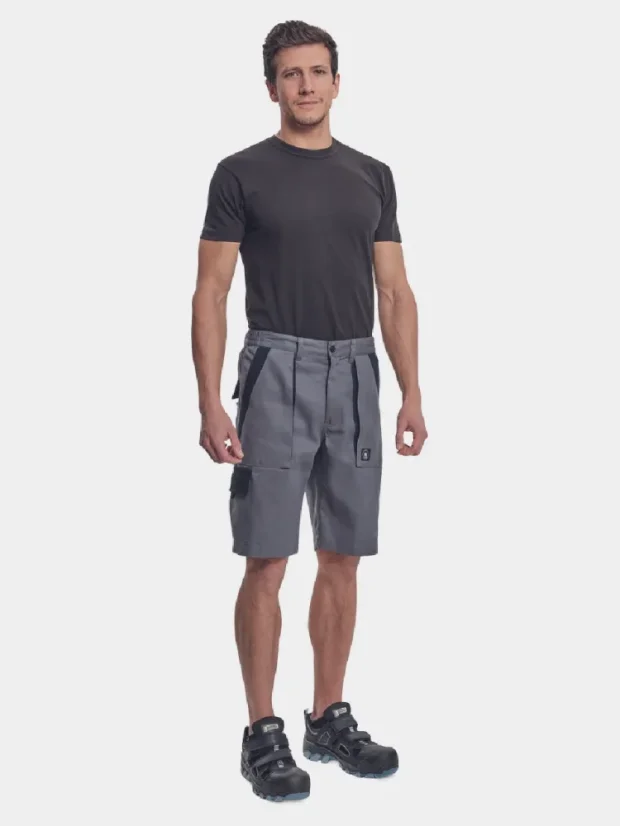 Arbeits-Shorts Cerva Max Neo, 100% Baumwolle, anthrazit