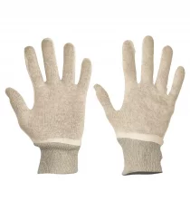 Pletené rukavice Cerva TIT, bavlna, jemný úplet