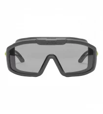 Pracovné okuliare Uvex I-guard, šedé 23%, čierno-limetkové