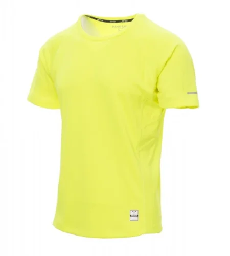 Men's technical T-shirt Payper Running, short sleeve, yellow