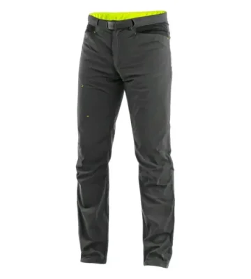 Summer outdoor pants CXS Oregon, gray-yellow