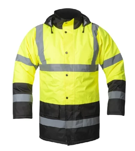 Winter hi-vis coat Ardon REF603, yellow-black