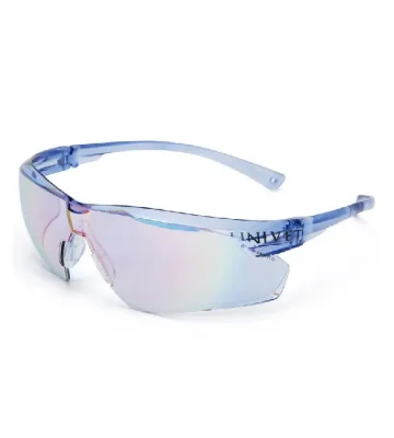 Safety glasses UNIVET 505UP, mirror