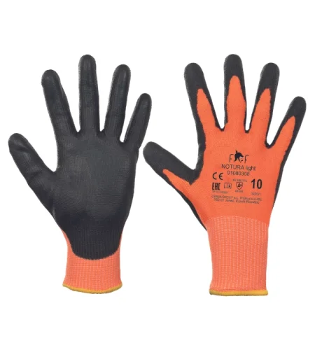 Anti-cut work gloves Cerva NOTURA LIGHT, anti-cut E