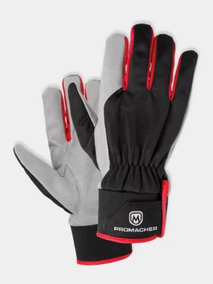 Arbeitshandschuhe Bennon Carpos Velcro, graurot