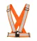 Reflexný elastický kríž CXS Cross, oranžový