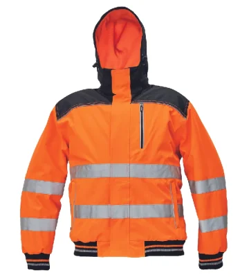 Hi-vis pilot jacket Cerva Knoxfield, orange