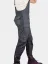 Stretch bib pants with holster and knee pockets Erebos, black