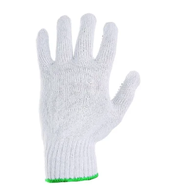 Knitted work gloves CXS FALO, cotton, polyester