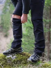 Outdoorové strečové nohavice 2v1 Bennon Fobos, čierne